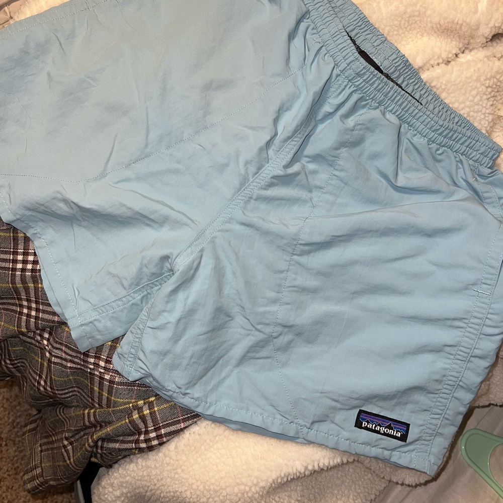 Mens Patagonia Baggies Shorts Blue Size Small